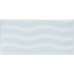 Плитка настенная Kerama Marazzi Авеллино 7.4x15 см 0.98 м² глянцевая цвет голубой