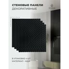 Декоративная стеновая панель 3д из МДФ