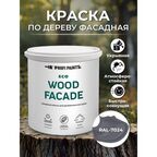 Краска по дереву для наружных и внутренних работ без запаха ProfiPaints ECO WOOD FACADE 9л , RAL-7024