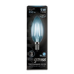 Gauss LED Filament Candle E14 5W 4100К 1/10/50