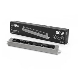 Блок питания Gauss 50W 24V IP66