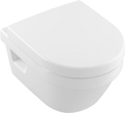 Унитаз подвесной Villeroy & Boch Architectura 4687HR01 альпийский белый, с микролифтом