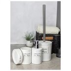 Ёршик для унитаза Bath Plus Bain Blanc W-CE0986B-TOH керамика цвет белый