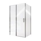 Душевой уголок Ceruttispa 90x120 Victoria120 стекло прозрачное, профиль хром