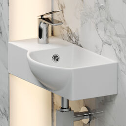 Раковина подвесная Ceramica Nova Element 40 см CN6039R белая