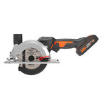 Циркулярная бесщеточная пила WORX 20V 120 мм аккумуляторная WX531