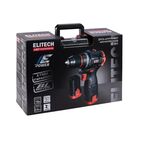 Дрель-шуруповерт аккумуляторная бесщеточная Elitech HD CD 16L2, 16 В Li-ion 2x2 Ач