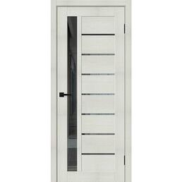 Дверь Браво-27Л Bianco Melinga Mirox Grey Браво 200*60
