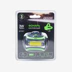 Фонарь Gauss налобный GFL307 3W 180lm 3xААА LED