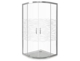 Душевой уголок Good Door  Infinity R-80-W-CH 80х80