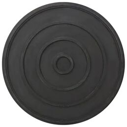 Полимерпесчаное днище колодца ø1100x40 мм цвет чёрный