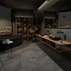 Керамогранит Culto quartzstone antracite 60x60 см 1.44м2