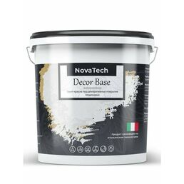 Грунт под покрытие декоративное с кварцевым наполнителем NovaTech Decor Prime 7 кг