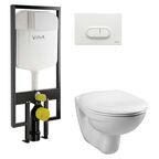 Подвесной унитаз Vitra Normus 9773B003-7201 с крышкой