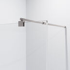 Душевая перегородка Niagara Eco 80x190 NG-531-80 стекло прозрачное, профиль хром
