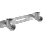 Планка монтажная с водорозетками MPF 1/2" ВР латунь