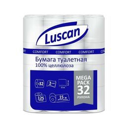 Туалетная бумага Luscan Comfort Megapack 1592211