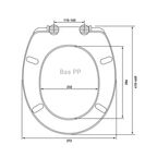 Сиденье для унитаза Bas PP