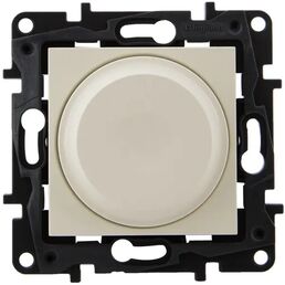 Диммер встраиваемый Legrand Structura 300 Вт (75 Вт LED) цвет слоновая кость