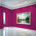 Краска интерьерная для стен и потолков износостойкая матовая Profipaints ECO INTERIOR VISION  9л , Фуксия