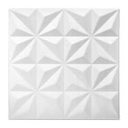 Потолочная плитка экструдированная полистирол белая Decoflair 0819L 50x50 см 2 м²