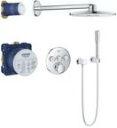 Встраиваемая душевая система Grohe Grohtherm 34705000 хром, со смесителем и термостатом