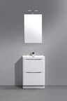 Мебель для ванной комнаты BelBagno Ancona-N 60 напольная bianco lucido