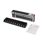 Трековый светильник линейный светодиодный Jazzway PTR 2130R 20 Вт 4000 К однофазный цвет черный