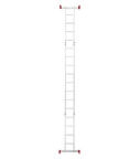 Лестница алюминиевая трансформер четырехсекционная 4 ступени Новая высота бытовая