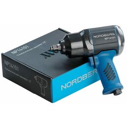 NP14101 NORDBERG пневмогайковерт NP14101 ударный 1/2", 1300Нм