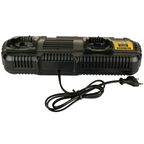 Набор DEWALT: 2 АКБ DCB547, Li-Ion, 18/54 В, 9/3 Ач и двойное зарядное устройство DCB132, 12/14.4/18/54 B В, 2x4 А (DCB132X2)