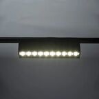 Трековый светильник линейный светодиодный Jazzway PTR 2130R 20 Вт 4000 К однофазный цвет черный