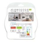 Светодиодная лента для общего освещения SMD 2835 60 диод/12 Вт/м 24 В 10 мм IP20 3 м холодный белый свет