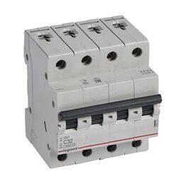 Автоматический выключатель Legrand RX3 4P C32 А 4.5 кА