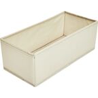 Набор коробок без крышки 15x11x31/15x11x15 см полиэстер цвет бежевый 4 шт