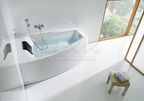 Акриловая ванна Roca Hall Angular L 150x100 асимметричная левая белая ZRU9302864