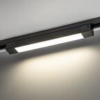 Трековый светильник линейный светодиодный Ritter Artline 340x35x40мм 20Вт до 9м² 4000К металл/пластик цвет чёрный