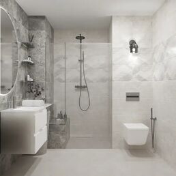Плитка настенная Azori Torrente 31.5x63 см 1.79 м² матовая цвет бежевый
