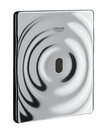 Инфракрасная панель смыва для писсуара GROHE Tectron Surf (1 режим смыва), хром (37336001)