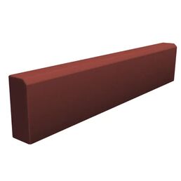Тротуарный бордюр 1000x200x80 мм коричневый