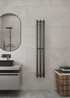 Полотенцесушитель электрический Двин X-3 plaza neo 140x12 4657801241499 графит