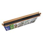 Комплект панелей ПВХ Lako Decor LKD-PH7085 коричневый мрамор 600x300x2 мм 3.06 м²