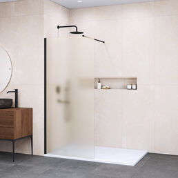 Душевая перегородка Walk-In RGW 60x195 WA-002B стекло матовое, профиль черный