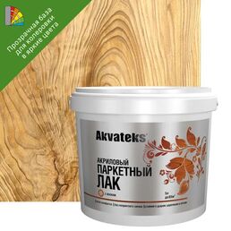Лак паркетный Akvateks акриловый матовый бесцветный 5 л