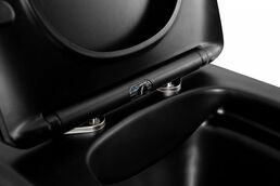 Унитаз подвесной BelBagno Ardente-C BB3202CHR-MB черный матовый, без сиденья