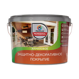 Лак акриловый мебельный Profilux Professional тик 9 л полуматовый