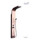 Душевая панель Ceruttispa Celia rg CT10406 с изливом, розовое золото