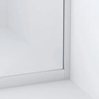 Душевой уголок Domani-Spa Delight 1/4 круга 90x90 см светло-серый профиль прозрачное стекло раздвижной