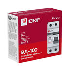 УЗО EKF PROxima ВД-100 25А 1P+N тип AC 10 мА 4,5 кА (elcb-2-25-10-em-pro)