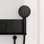 Душевая кабина Acquazzone Viktoria 120х80 120SL BLACK стекло прозрачное, профиль черный